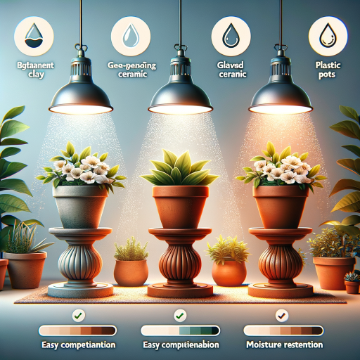 Gardening icon illustrating soil moisture retention for healthier plants