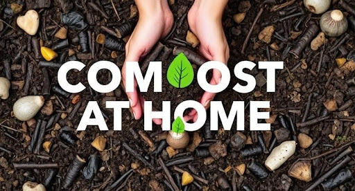 How to compost at home using finished compost to enrich garden soil and support healthy plant growth