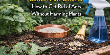 how to get rid of ants in garden naturally