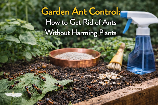how to get rid of ants in garden